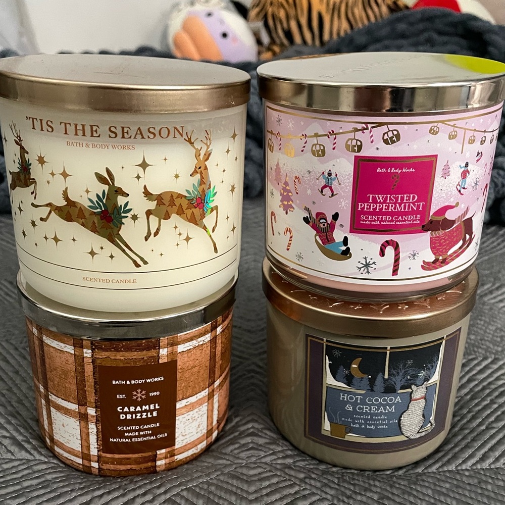 Bath and Body Works Candles Holiday